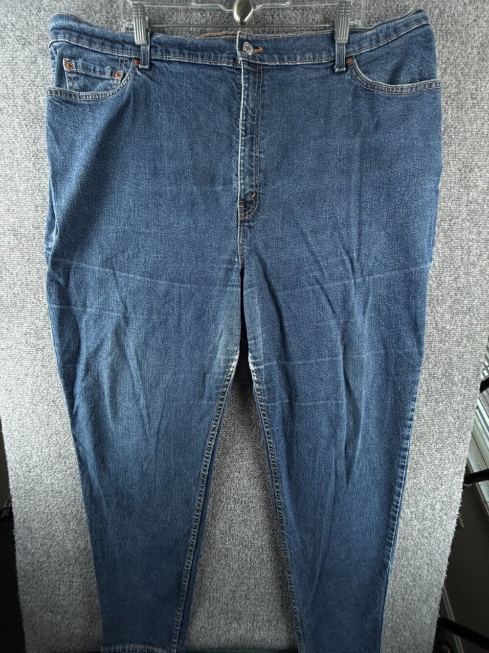 VTG Levi’s 550 Denim Blue Jeans Women 00’s Zip Fly Medium Wash ACTL 41X31